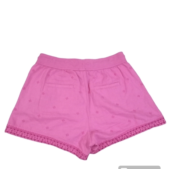 Gap Embroidered Pullon Drawstring Waist Pocket Linen Cotton Shorts Size … - Picture 8 of 8